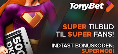 TonyBet Mobil Bonus