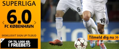 Betfair Superliga Sign-up Bonus til Esbjerg - FCK