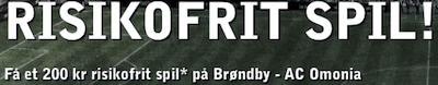 Betsafe risikofrit bet til Brøndbys kamp imod AC Omonia