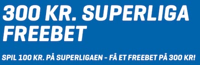 NordicBet odds bonus til Superligaen - få 900 kr. i freebets!