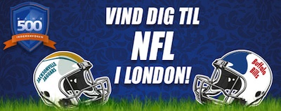 Danske Spil NFL odds konkurrence