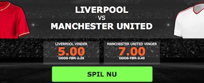 888sport odds boost til Liverpool - Man U.