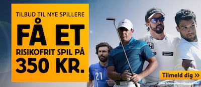 Spil 350 kr risikofrit hos Betfair.dk