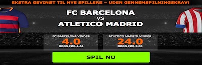 super odds boost hos 888sport paa Barcelona vs Atl Madrid Champions League 2016