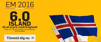 stort forhoejet odds paa maal fra island mod england ved em i fodbold 2016
