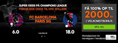 888sport Super odds tilbud Champions League