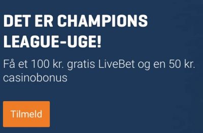 Nordicbet Livebet Champions League
