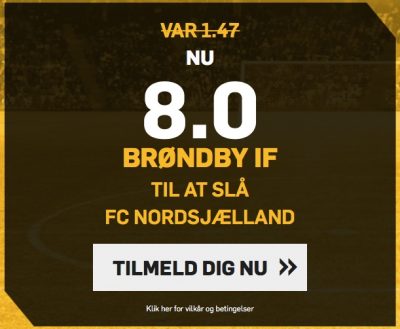 Brøndby IF vs. FC Nordsjælland betfair odds bonus