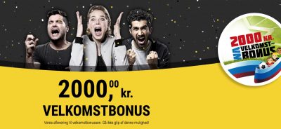 Ny velkomstbonus hos Cashpoint 2000 DKK! 
