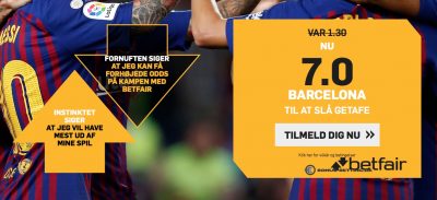 Betfair bonus FC Barcelona