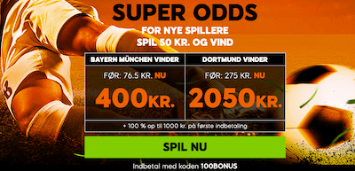 Bayern Dortmund 888sport Forhøjede odds