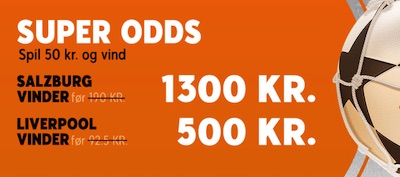 888Sport odds boost Salzburg Liverpool CL1920