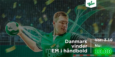 odds boost danmark vinder haandbold em mrgreen