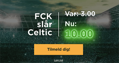 Mr Green FCK Celtic odds boost
