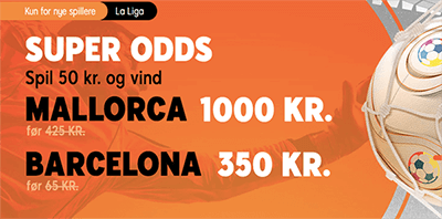 Mallorca - Barcelona oddsboot 888sport