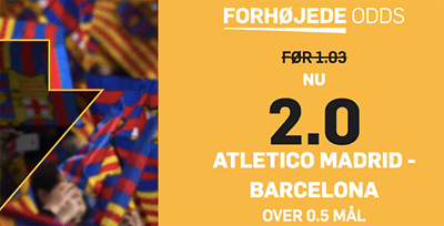 Betfair odds boost atletico madrid barcelona