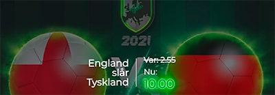 England-Tyskland odds 10.0  Mr Green