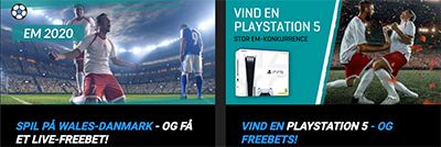 Onsidebetting live freebet Wales Danmark