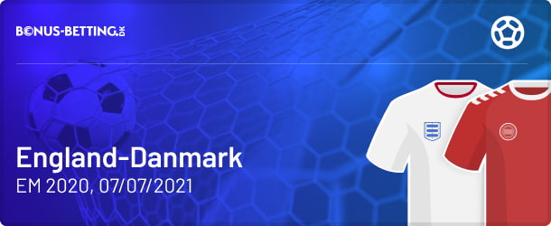 em 2020 semifinale england danmark odds