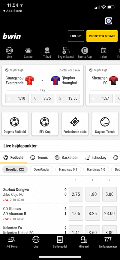 bwin betting app mobil