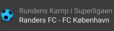 Randers - FCK odds bedste odds OnsideBetting