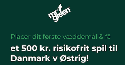 danmark østrig risikofrit spil mr green