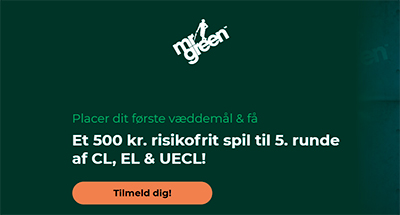 mr green risikofrit spil 5. runde