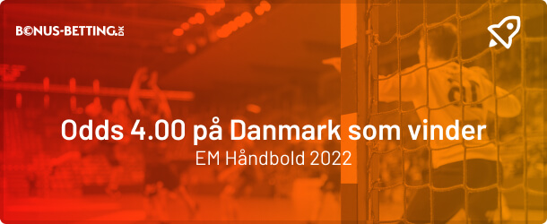 danmark vinder haaandbold em 2022 odds boost