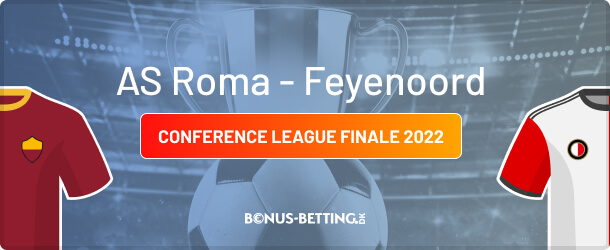 as roma feyenoord conference league finale 2022 odds