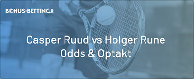 Casper Ruud - Holger Rune odds og optakt, French Open kvartfinale 2022