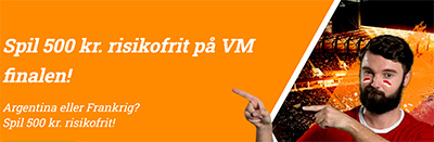 VM-finale odds LeoVegas, risikofrit spil VM finale odds