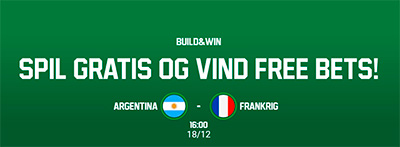 Argentina - Frankrig odds, vind et freebet på dine Argentina - Frankrig odds