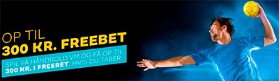 Cashpoint håndbold VM freebet