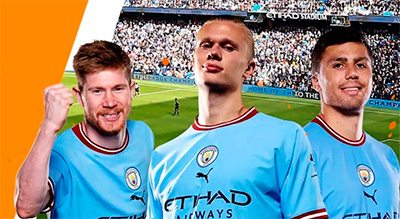 LeoVegas Erling Haaland risikofrit spil, Manchester City - Tottenham odds