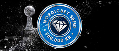 Nordicbet 50/50, Nordicbet konkurrence, Nordicbet odds