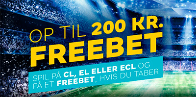 Cashpoint freebet, Champions League odds, Europa League odds, Europa Conference League odds