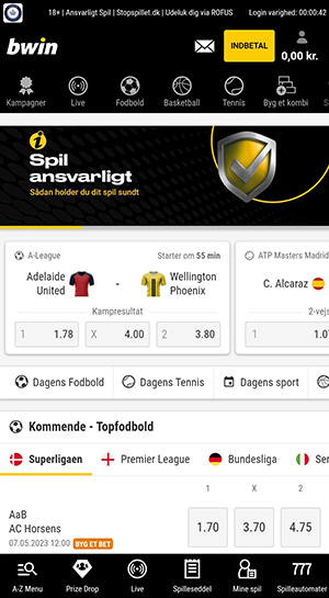 Bwin odds app