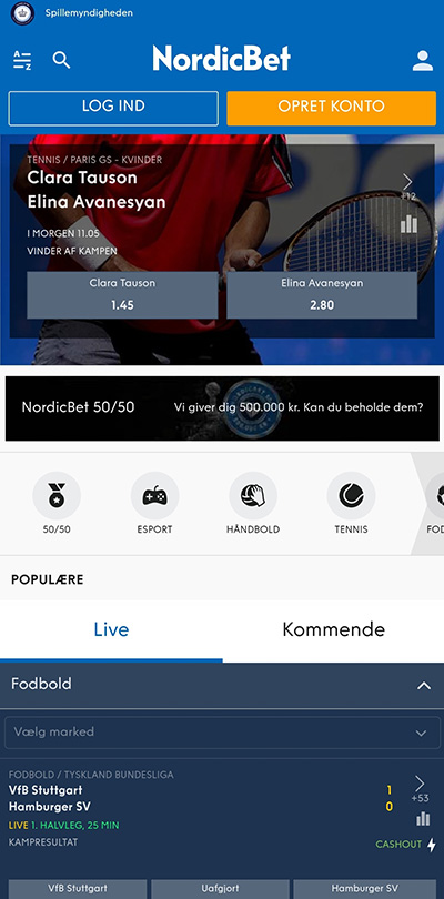 Nordicbet betting app