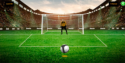 Næste mål vinder, Bwin freebet