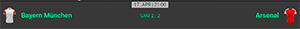 Bayern München - Arsenal odds hos Betinia