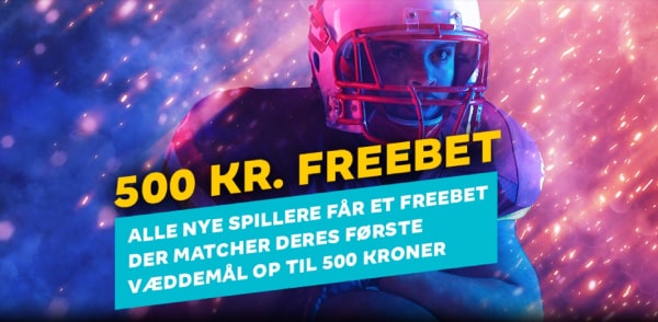 Cashpoint velkomstbonus - 500 kr. freebet