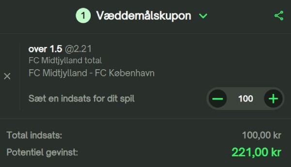 ComeOn odds bonus tip