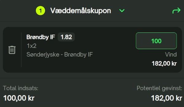 ComeOn odds bonus tip