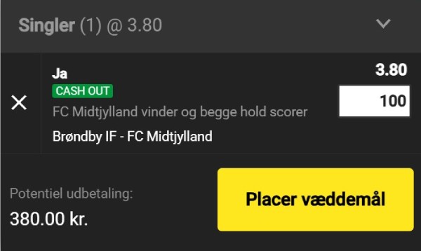 Unibet odds bonus tip