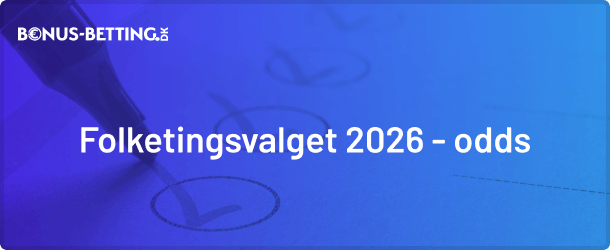 Odds på folketingsvalget 2026
