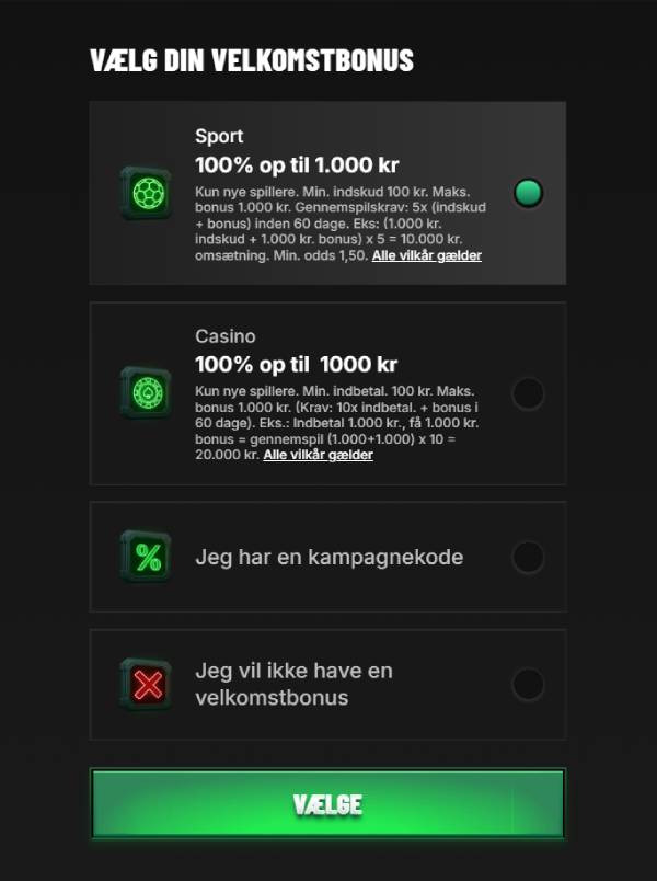 Betoro login velkomstbonus