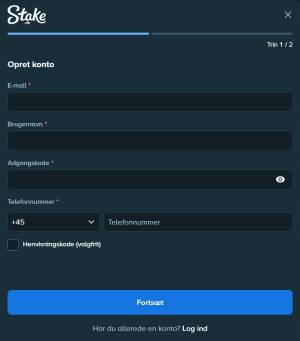 Stake login