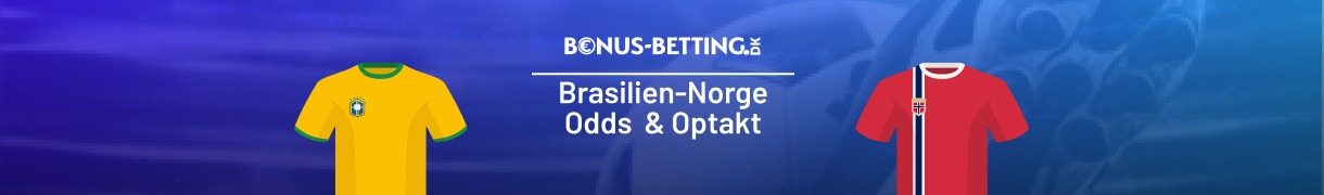 Brasilien - Norge optakt og odds - VM 1/8-finale