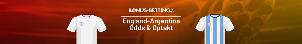 England - Argentina odds og optakt