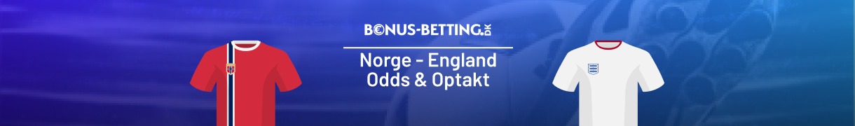 Nprge - England odds og optakt til VM 1/4-finalen 2026
